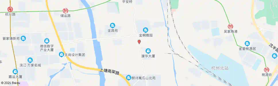 杭州谢村_公交站地图_杭州公交_妙搜公交查询2025