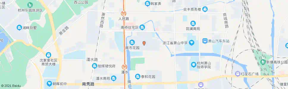 杭州高桥菜场_公交站地图_杭州公交_妙搜公交查询2025