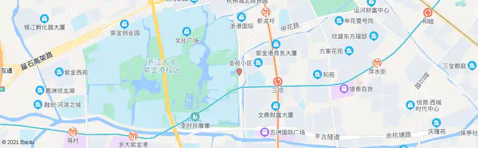 杭州浦家桥_公交站地图_杭州公交_妙搜公交查询2025