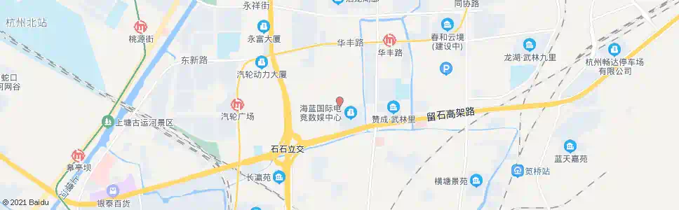 杭州康宁街华西路口_公交站地图_杭州公交_妙搜公交查询2025