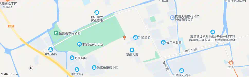 杭州康信路兴中路口_公交站地图_杭州公交_妙搜公交查询2025
