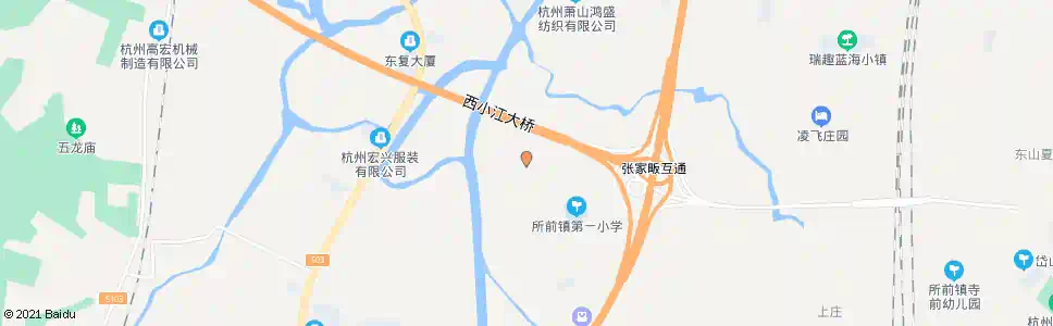 杭州顾家湾_公交站地图_杭州公交_妙搜公交查询2025