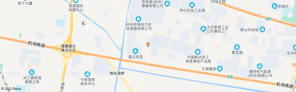 杭州盛达名苑_公交站地图_杭州公交_妙搜公交查询2025