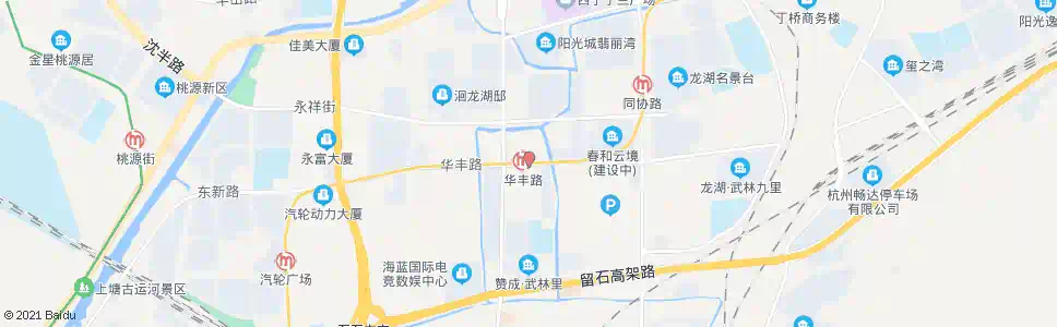 杭州华丰路华悦路口_公交站地图_杭州公交_妙搜公交查询2025