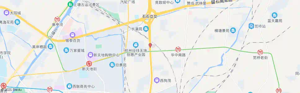 杭州纺机厂_公交站地图_杭州公交_妙搜公交查询2025