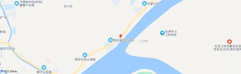 杭州大坝北_公交站地图_杭州公交_妙搜公交查询2025