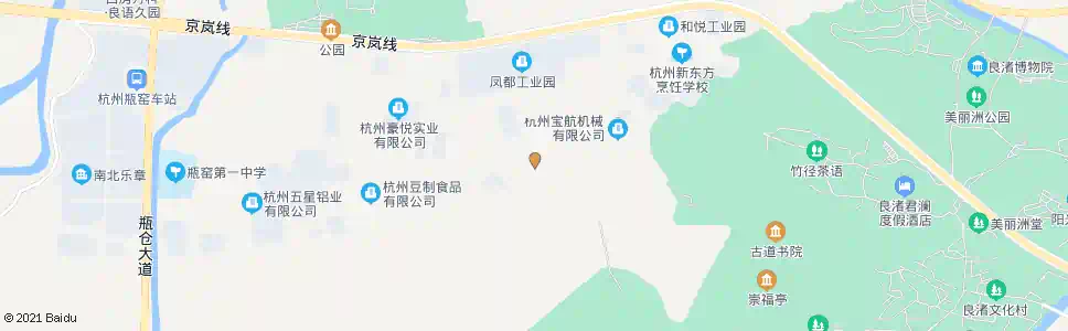 杭州闻家(凤都村)_公交站地图_杭州公交_妙搜公交查询2025