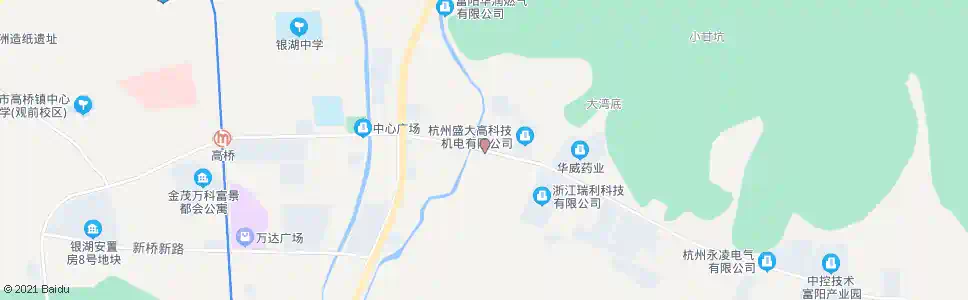杭州北渠桥_公交站地图_杭州公交_妙搜公交查询2025
