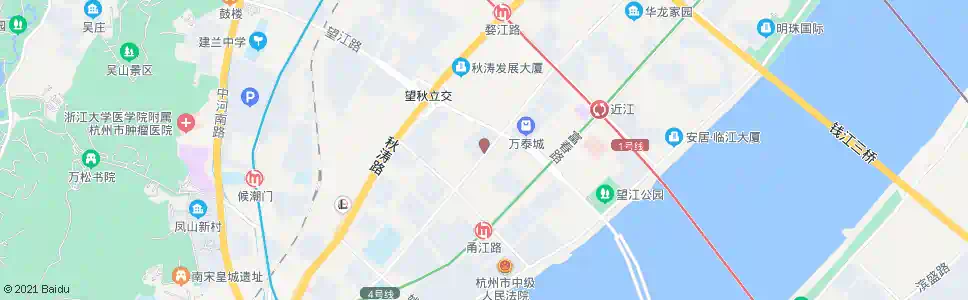 杭州望江东路公交站_公交站地图_杭州公交_妙搜公交查询2025