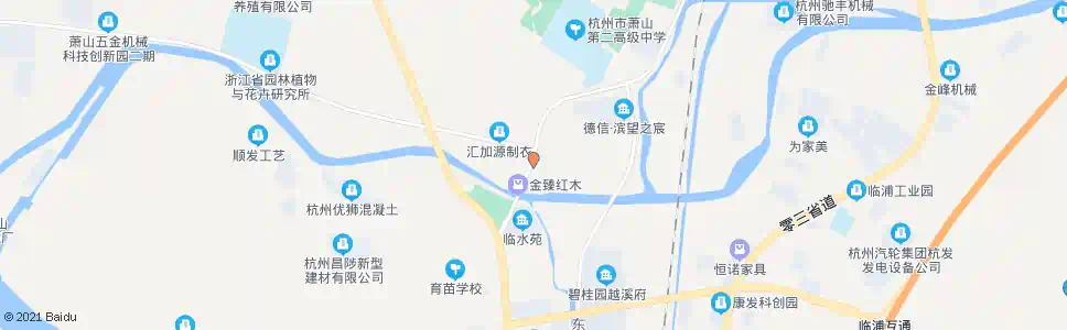 杭州发达齿轮_公交站地图_杭州公交_妙搜公交查询2025