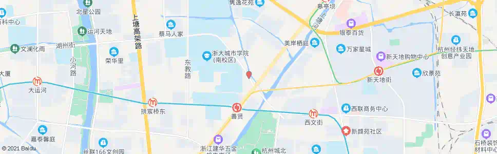 杭州湖州街沈半路口_公交站地图_杭州公交_妙搜公交查询2025