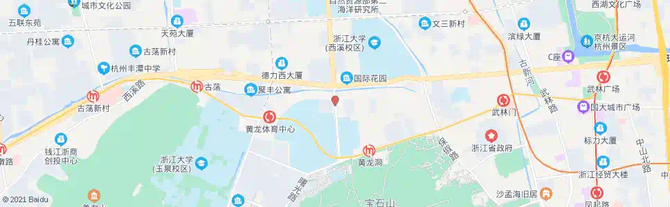 杭州跑马场_公交站地图_杭州公交_妙搜公交查询2025