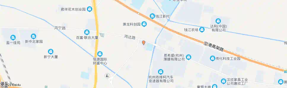 杭州恒星集团_公交站地图_杭州公交_妙搜公交查询2025