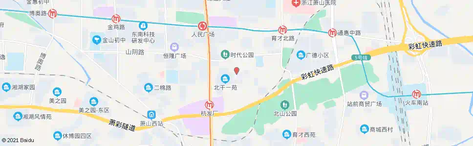 杭州永久社区_公交站地图_杭州公交_妙搜公交查询2025