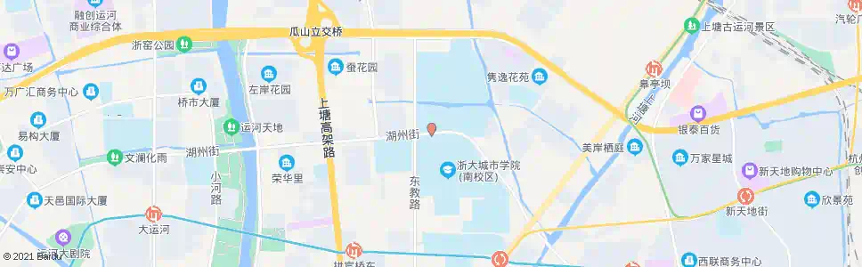 杭州茶汤桥_公交站地图_杭州公交_妙搜公交查询2025