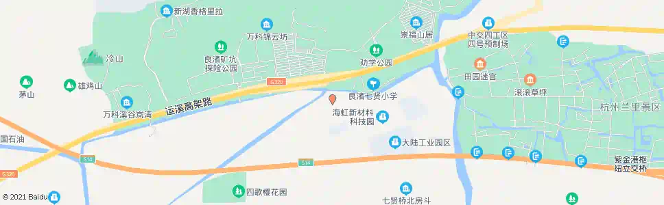 杭州七贤桥_公交站地图_杭州公交_妙搜公交查询2025