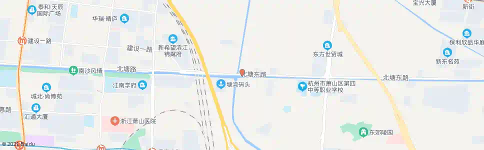 杭州长山一号桥_公交站地图_杭州公交_妙搜公交查询2025