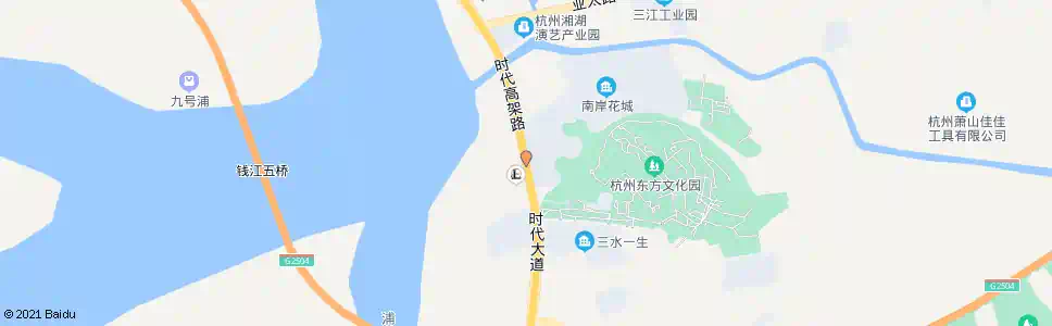 杭州小砾山_公交站地图_杭州公交_妙搜公交查询2025