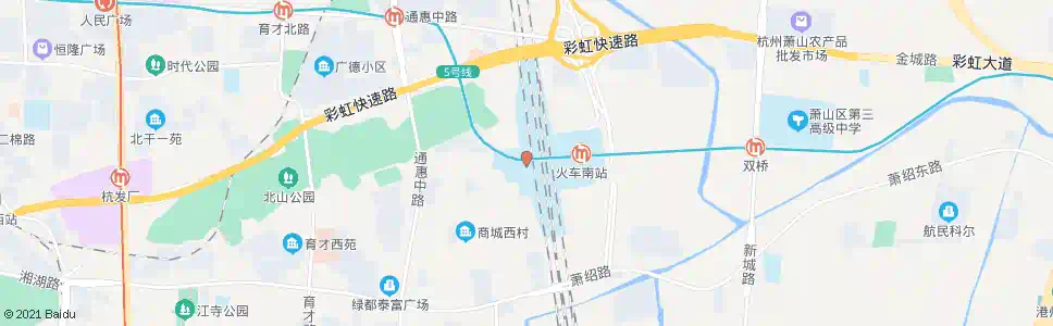 杭州萧山站前路公交站_公交站地图_杭州公交_妙搜公交查询2025