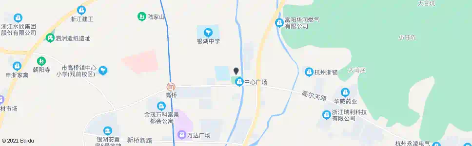 杭州高桥(富阳区)_公交站地图_杭州公交_妙搜公交查询2025