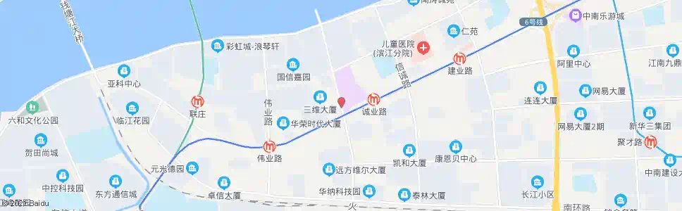 杭州联庄北_公交站地图_杭州公交_妙搜公交查询2025