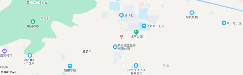 杭州豪景西大门_公交站地图_杭州公交_妙搜公交查询2025