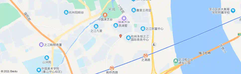 杭州枫桦路文景路口_公交站地图_杭州公交_妙搜公交查询2025