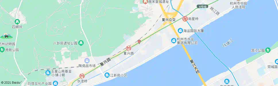 杭州美政桥_公交站地图_杭州公交_妙搜公交查询2025