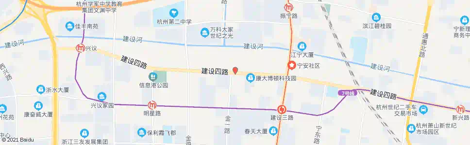 杭州鼎盛服装_公交站地图_杭州公交_妙搜公交查询2025