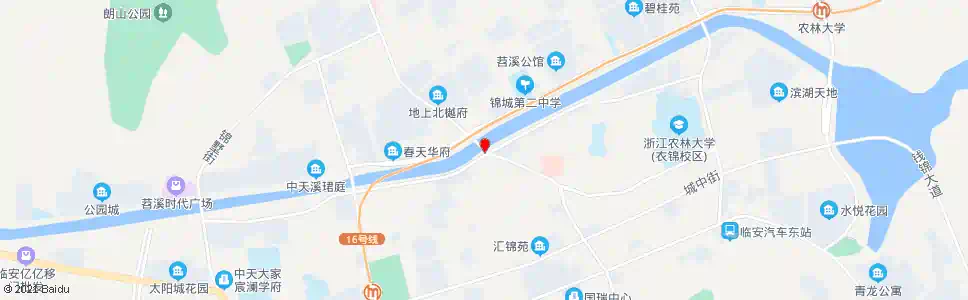 杭州临天桥_公交站地图_杭州公交_妙搜公交查询2025