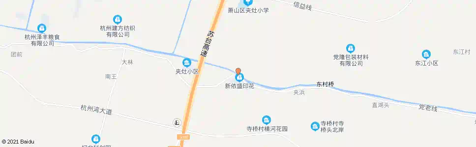 杭州转塘头_公交站地图_杭州公交_妙搜公交查询2025