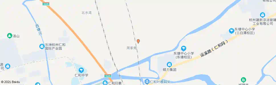 杭州南庄桥_公交站地图_杭州公交_妙搜公交查询2025