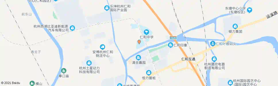 杭州獐山_公交站地图_杭州公交_妙搜公交查询2025