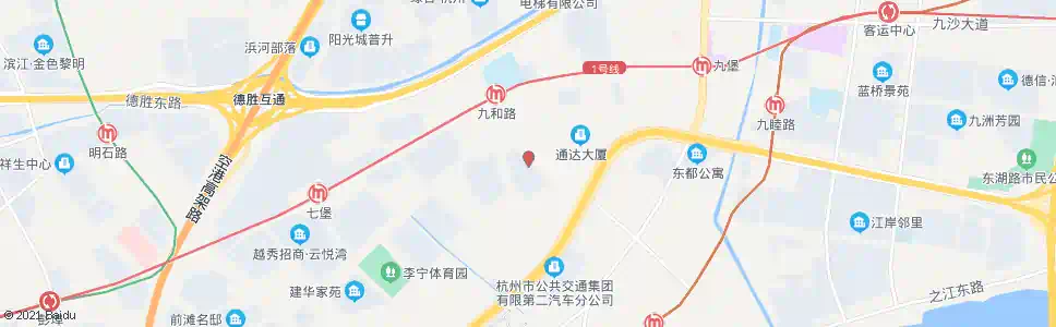 杭州徐家井_公交站地图_杭州公交_妙搜公交查询2025