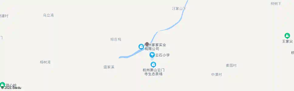 杭州青山桥_公交站地图_杭州公交_妙搜公交查询2025