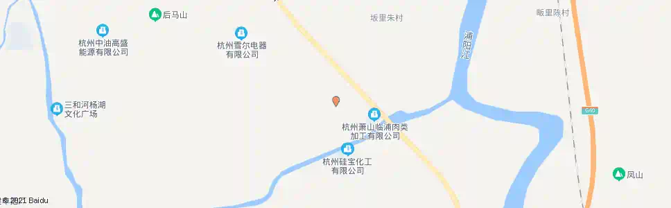 杭州田头庄_公交站地图_杭州公交_妙搜公交查询2025