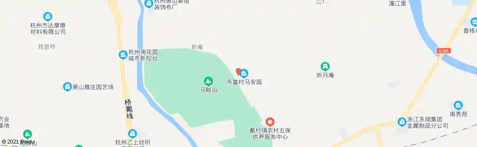 杭州永富村_公交站地图_杭州公交_妙搜公交查询2025