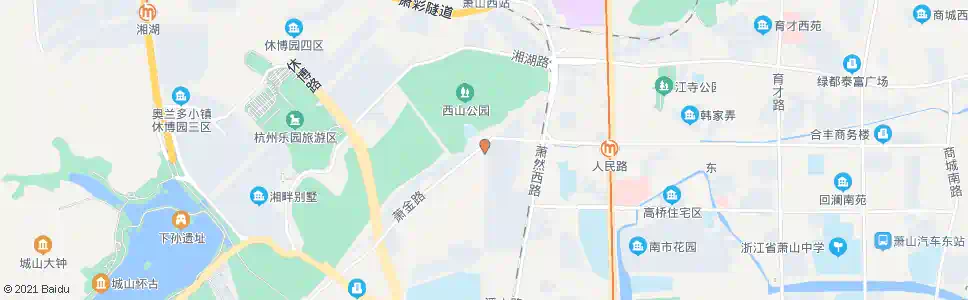 杭州崇化路北口_公交站地图_杭州公交_妙搜公交查询2025
