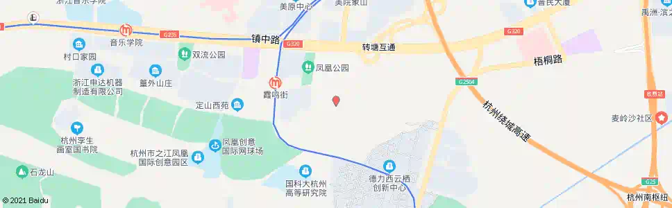 杭州凌家桥_公交站地图_杭州公交_妙搜公交查询2025