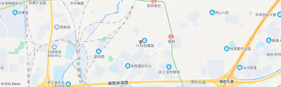 杭州笕新社区_公交站地图_杭州公交_妙搜公交查询2025