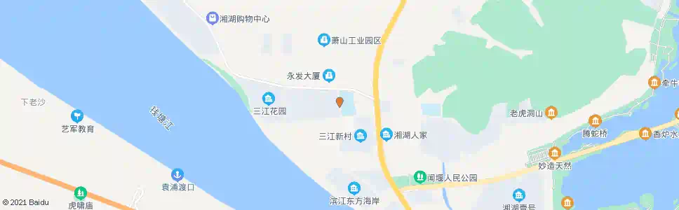 杭州闻家堰_公交站地图_杭州公交_妙搜公交查询2025