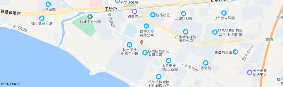 杭州第三车辆监测站_公交站地图_杭州公交_妙搜公交查询2025
