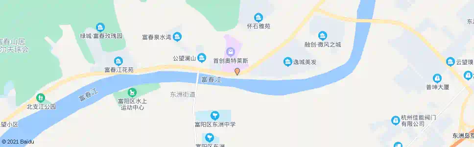 杭州梳山桥_公交站地图_杭州公交_妙搜公交查询2025