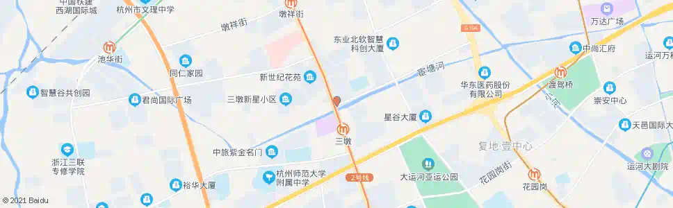 杭州文星桥_公交站地图_杭州公交_妙搜公交查询2025