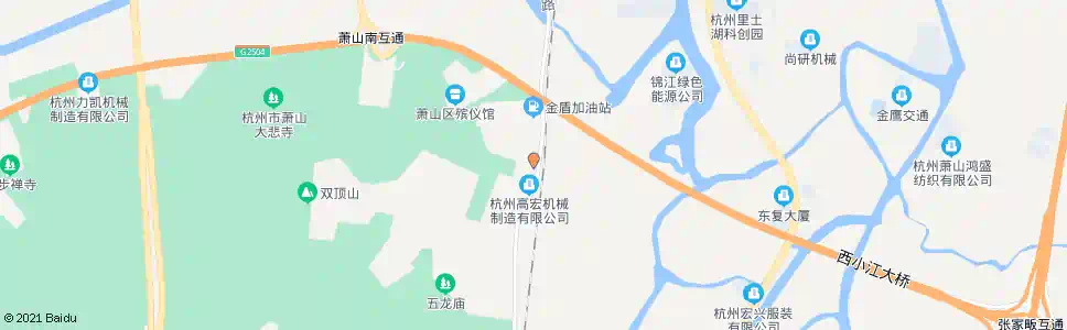 杭州大路张_公交站地图_杭州公交_妙搜公交查询2025