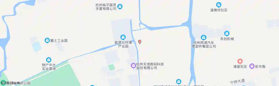 杭州钱江开发区管委会_公交站地图_杭州公交_妙搜公交查询2025