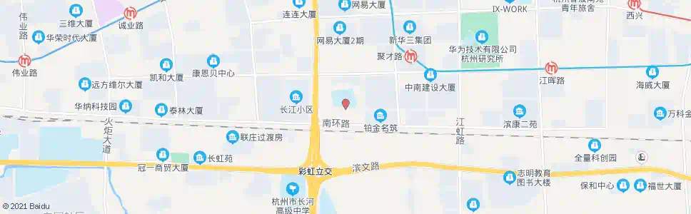 杭州绿香街长江路口_公交站地图_杭州公交_妙搜公交查询2025