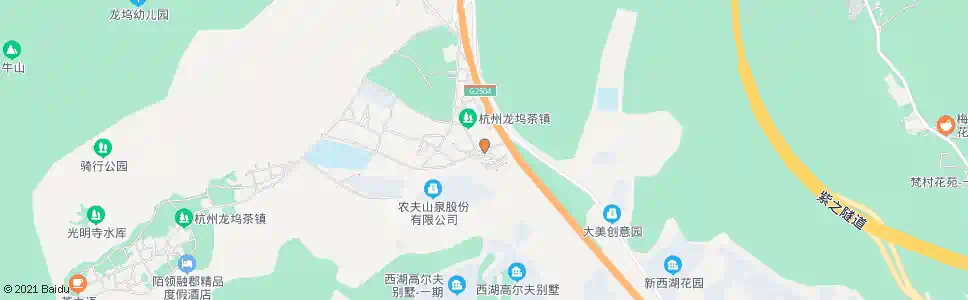 杭州龙坞_公交站地图_杭州公交_妙搜公交查询2025