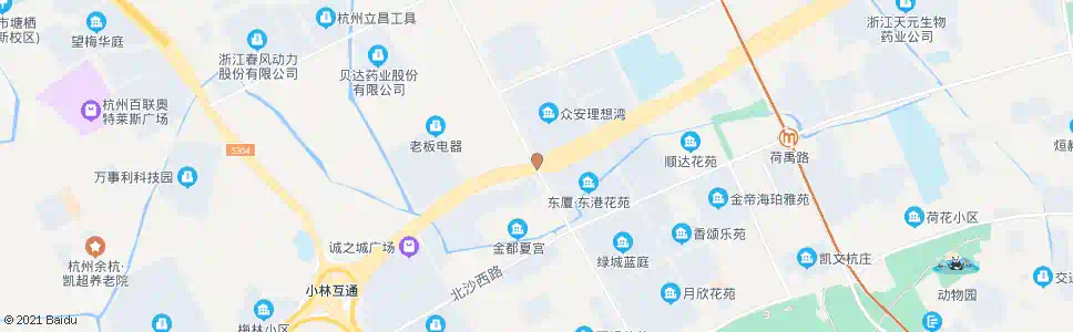 杭州星河路320国道口_公交站地图_杭州公交_妙搜公交查询2025