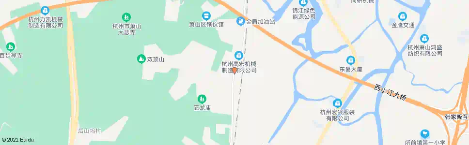 杭州大路张(孔湖村)_公交站地图_杭州公交_妙搜公交查询2025